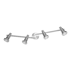 LEDVANCE Niclas LED-Strahler, nickel, 4-flammig