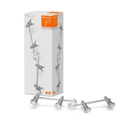 LEDVANCE Niclas LED-Strahler, nickel, 4-flammig