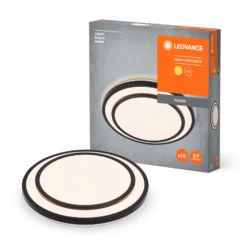 Ledvance Orbis Berlin LED-Deckenlampe schwarz 49cm