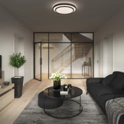 Ledvance Orbis Berlin LED-Deckenlampe schwarz 49cm