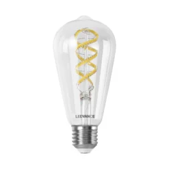 LEDVANCE SMART+ WiFi E27 4,8W Edison klar RGB CCT