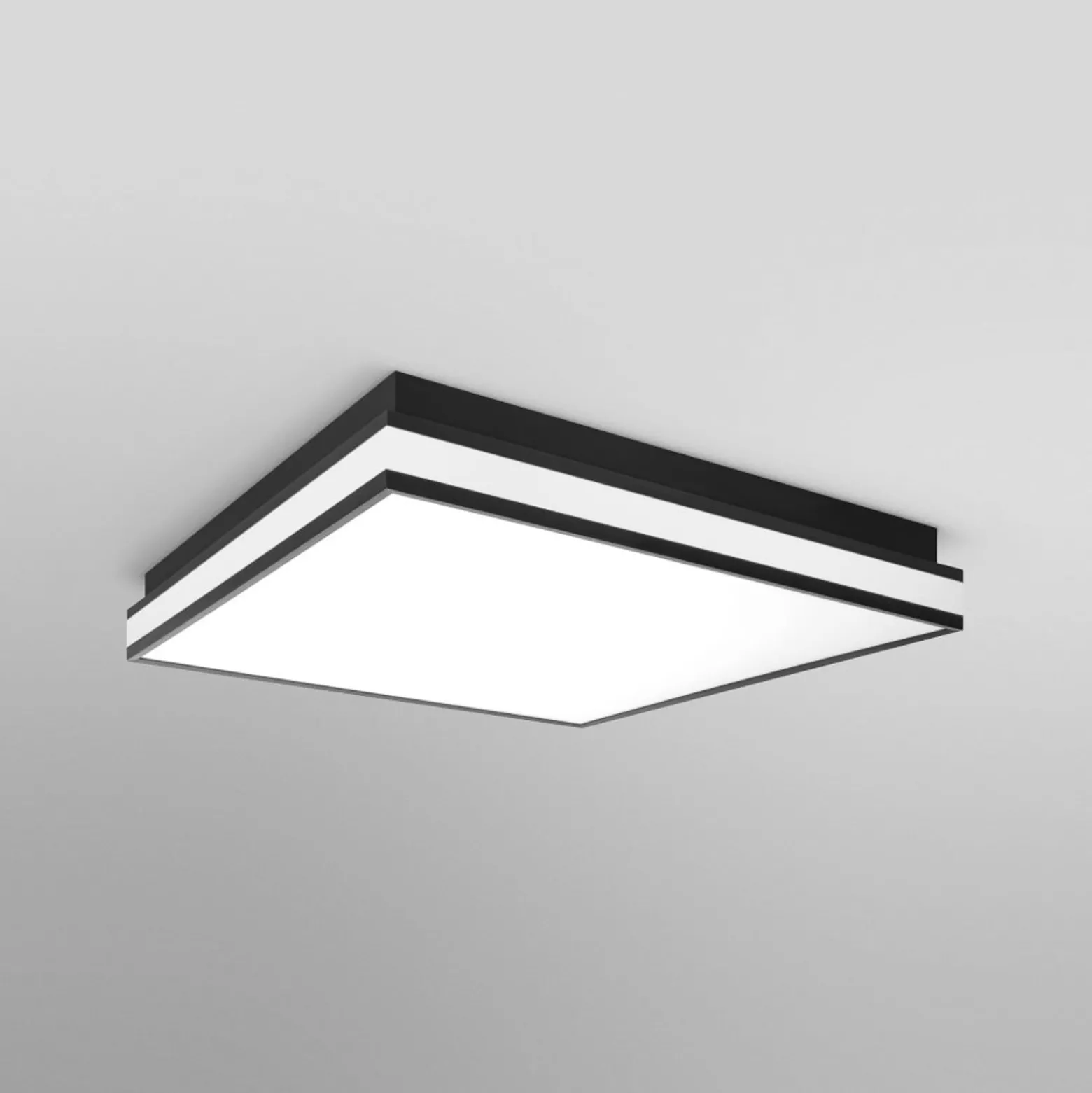 LEDVANCE SMART+ WiFi Orbis Magnet schwarz, 45x45cm