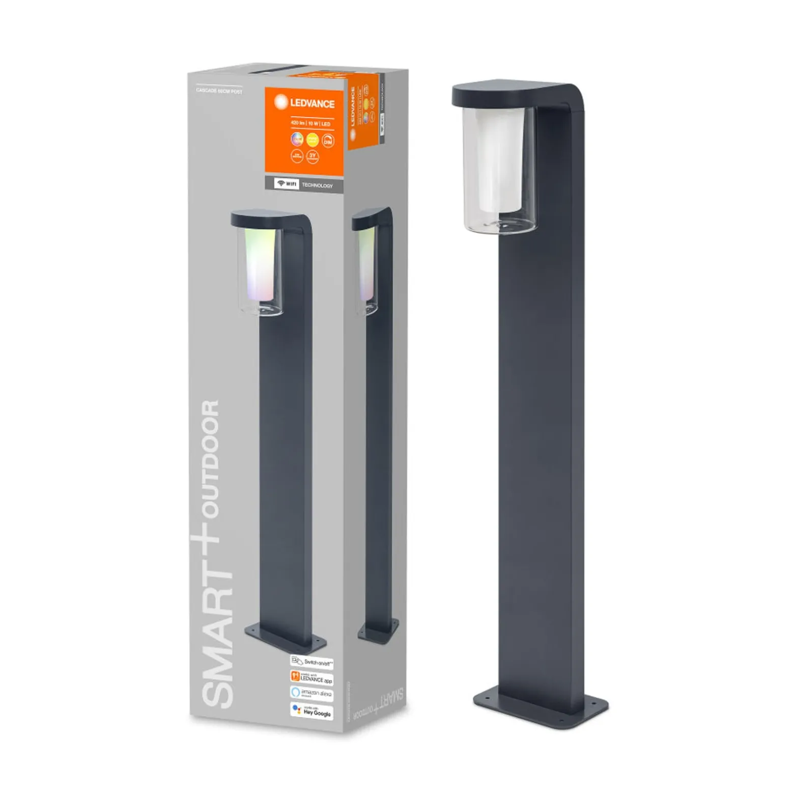 LEDVANCE SMART+ WiFi Outdoor Cascade, Höhe 80 cm