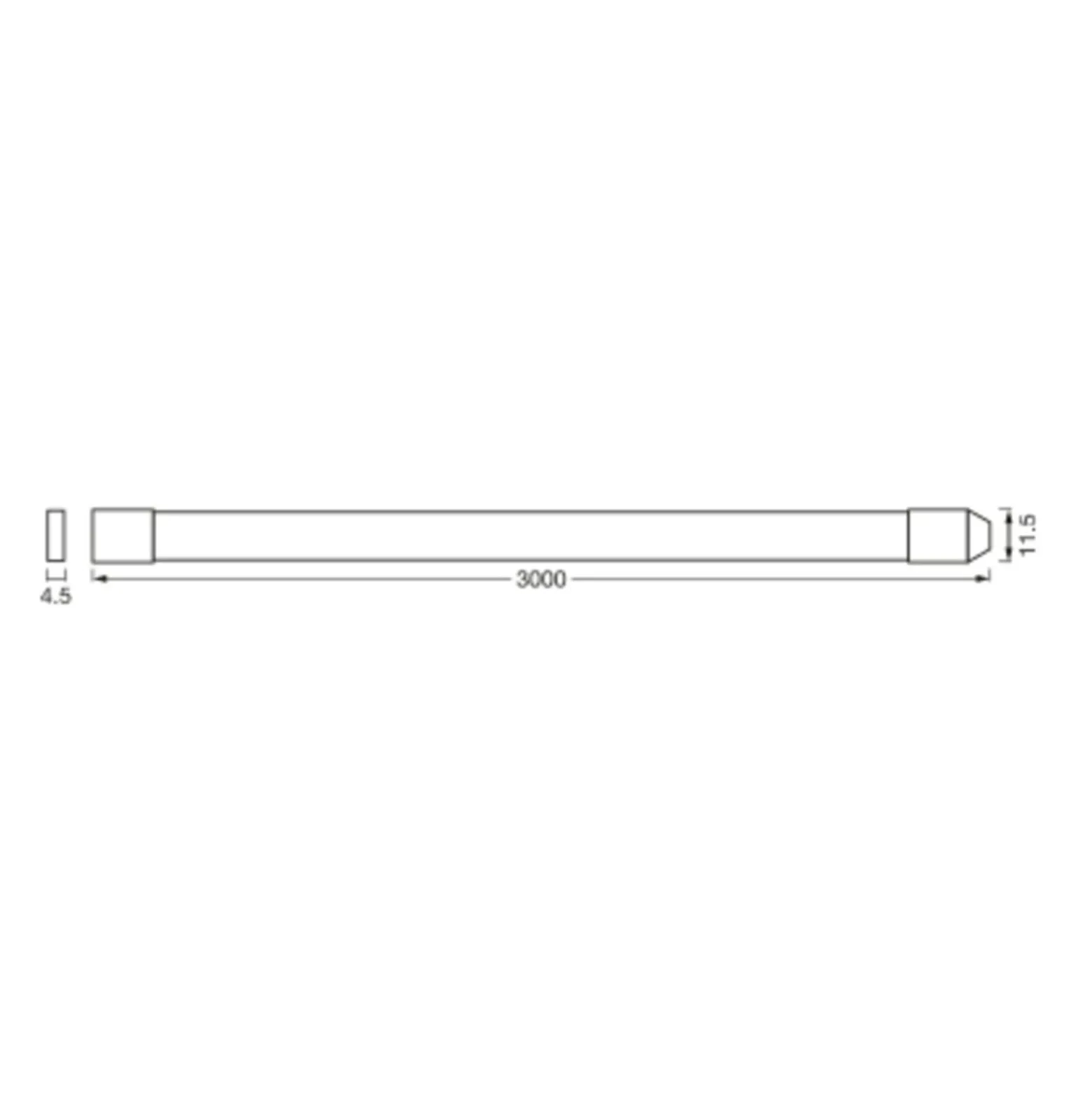 LEDVANCE SMART+ WiFi Outdoor Flex Strip RGBW, 3m