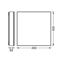 LEDVANCE SMART+ WiFi Planon FL Sparkle 45x45 cm