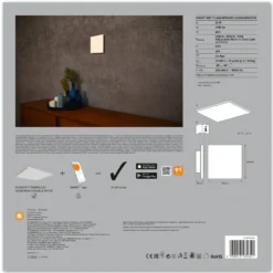 LEDVANCE SMART+ WiFi Planon LED-Panel RGBW 30x30cm