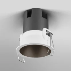 LEDVANCE Twist Einbauspot Ø7cm 830 weiß/schwarz