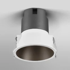 LEDVANCE Twist Einbauspot Ø9,3cm 830 weiß/schwarz