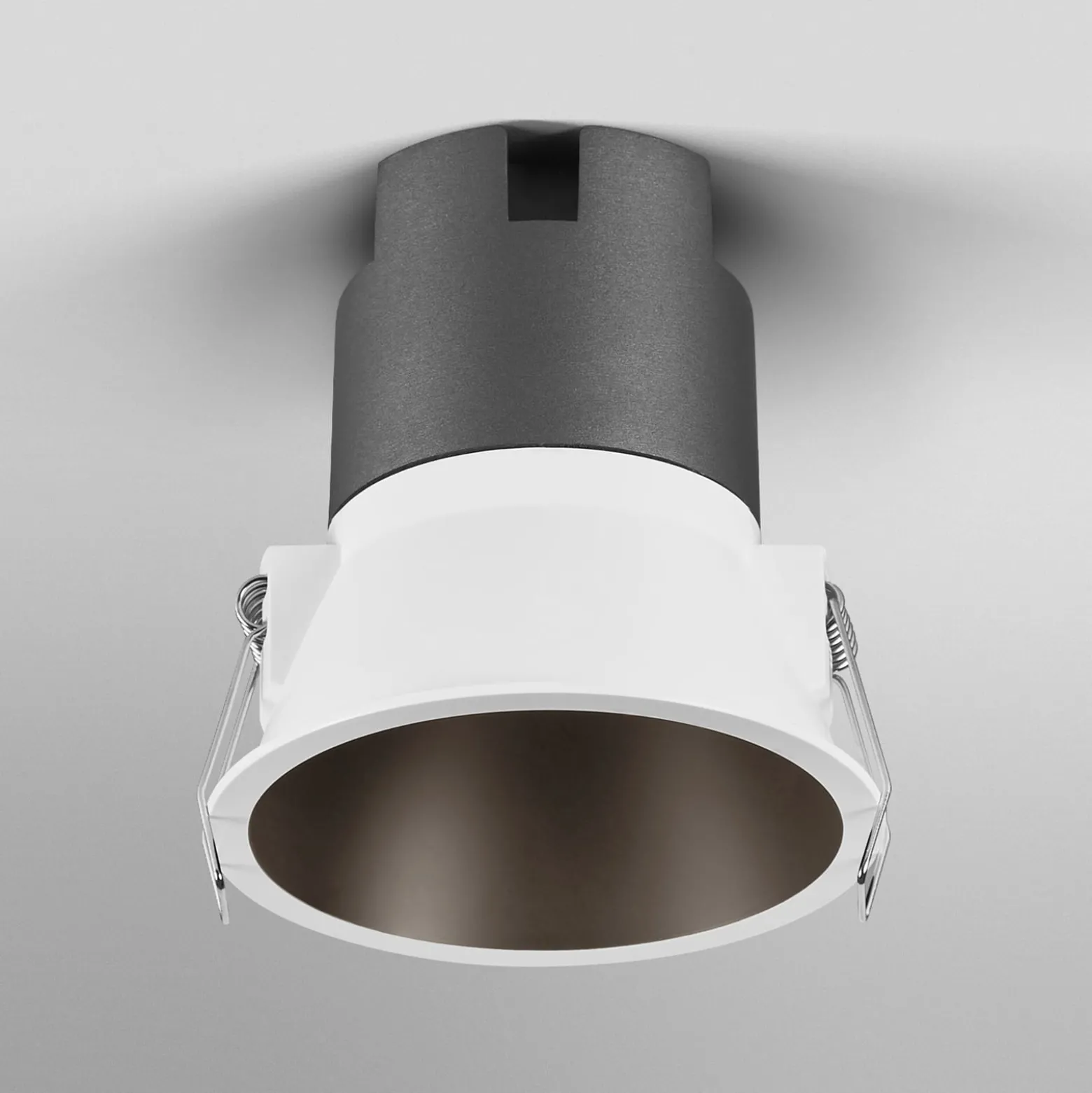 LEDVANCE Twist Einbauspot Ø9,3cm 830 weiß/schwarz