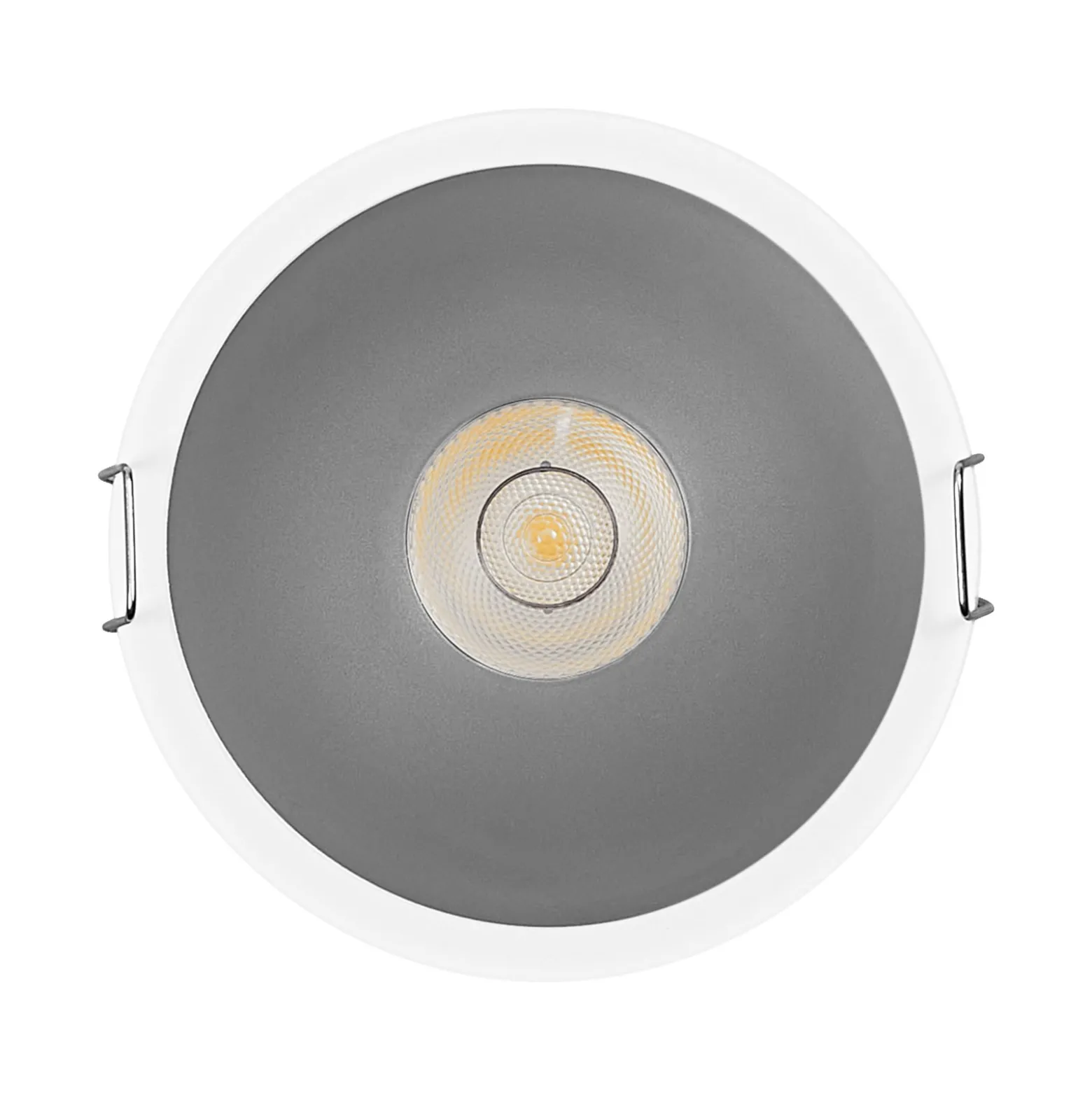 LEDVANCE Twist Einbauspot Ø9,3cm 840 weiß/silber