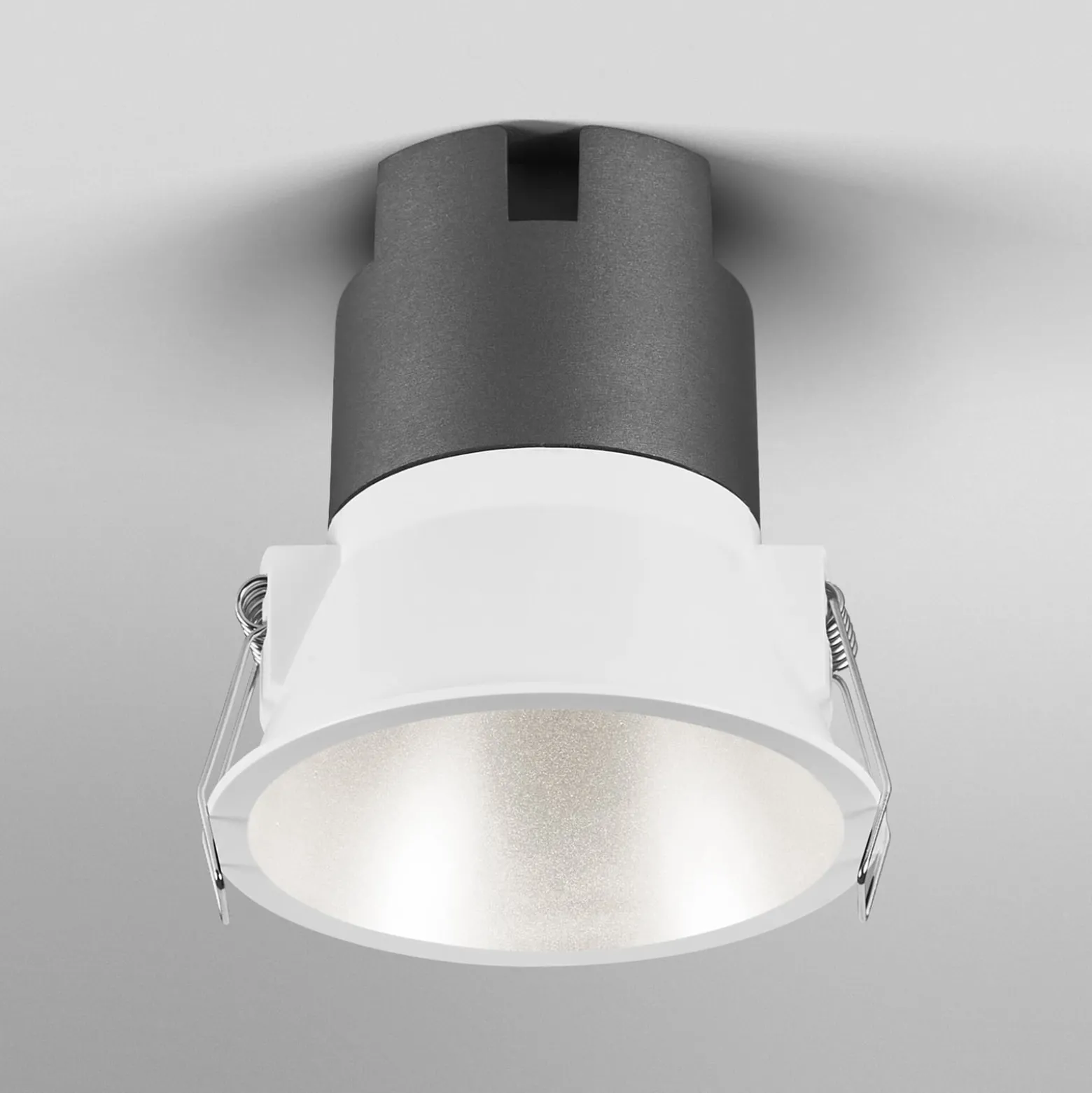 LEDVANCE Twist Einbauspot Ø9,3cm 840 weiß/silber