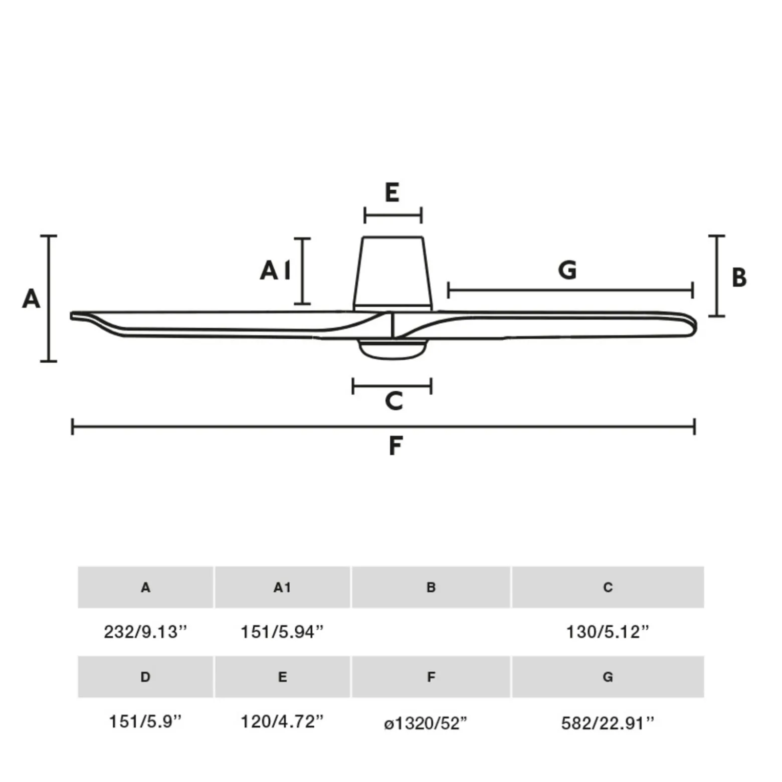 LED-Ventilator Heywood L, Ø132cm schwarz/holzfarben, DC, CCT