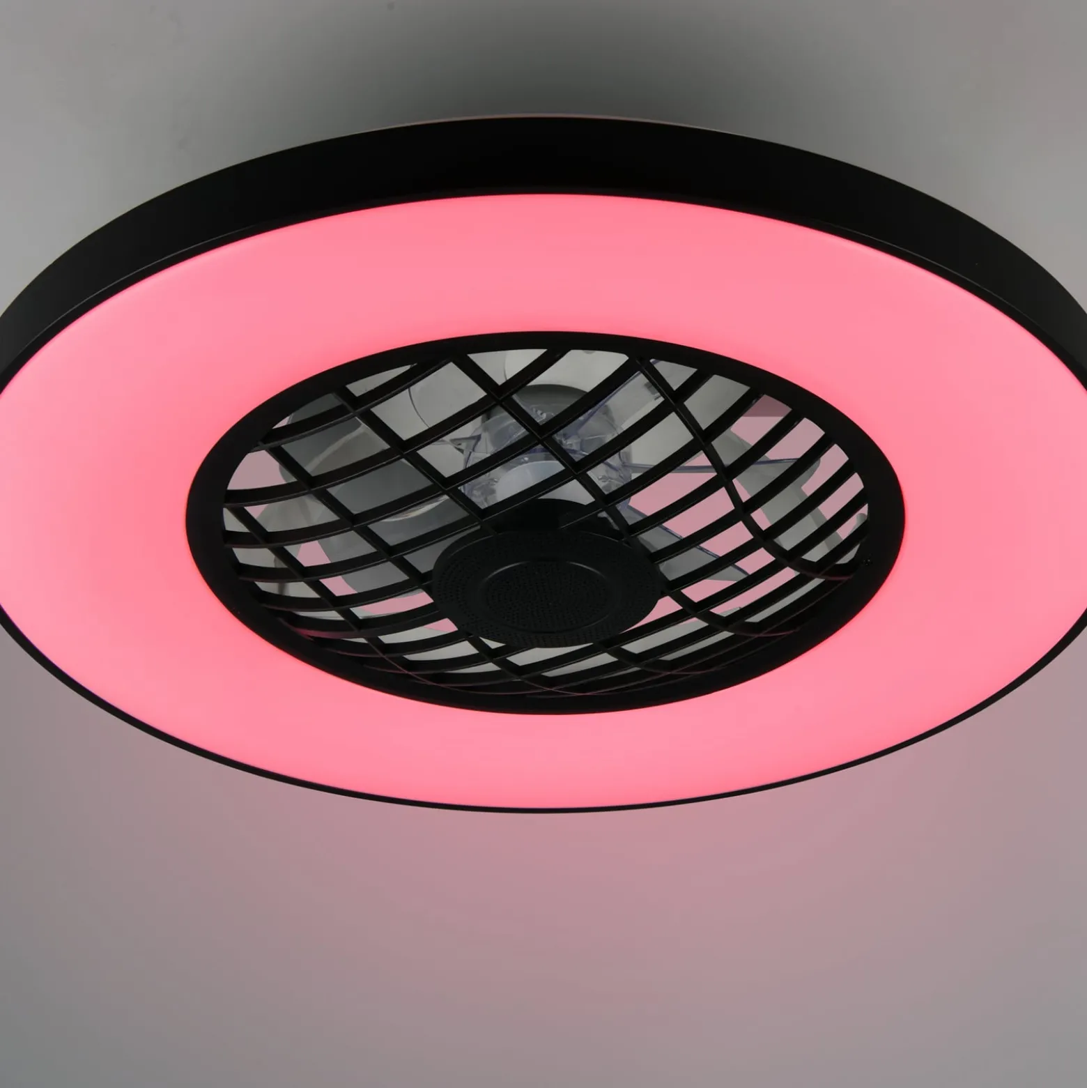 LED-Ventilator Linköping leise CCT RGB Remote Lautsprecher
