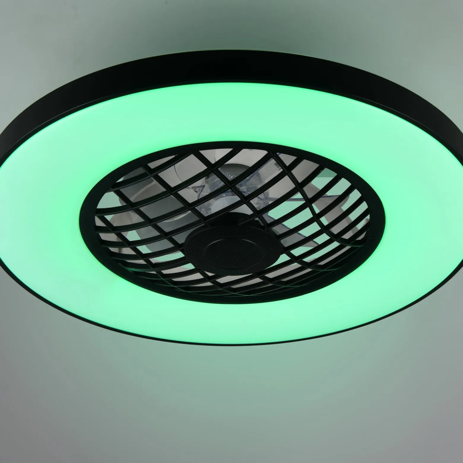 LED-Ventilator Linköping leise CCT RGB Remote Lautsprecher