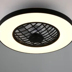 LED-Ventilator Linköping leise CCT RGB Remote Lautsprecher