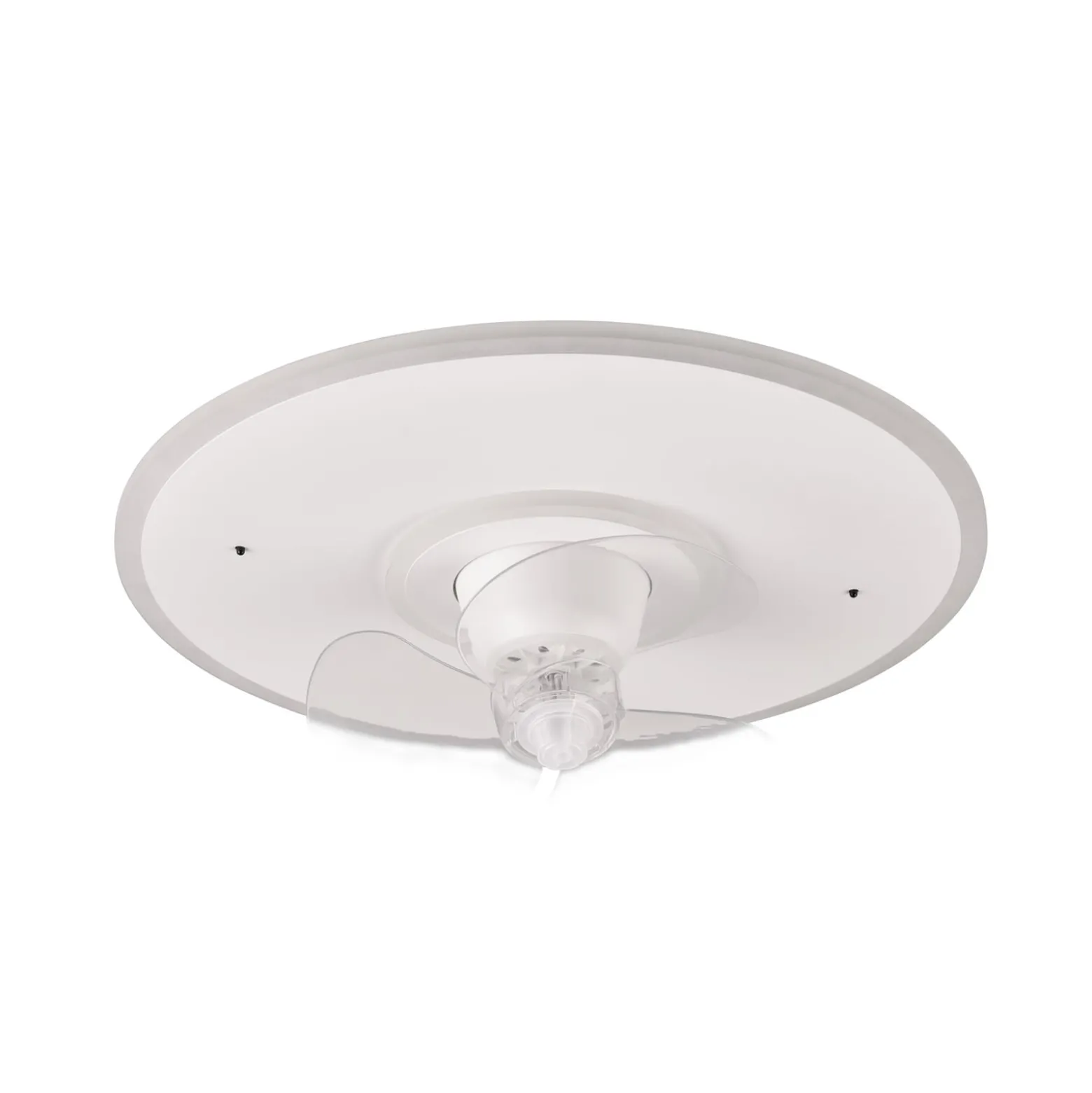 LED-Ventilator Nybro, weiß, DC, leise, Ø 50 cm, CCT, Remote