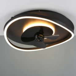 LED-Ventilator Sortland, DC, leise, 50cm, CCT, Fernbedienung