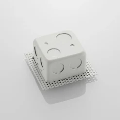 LED-Wandeinbauleuchte Pordis, IP65, eckig