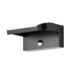 LED-Wandlampe CMD 9081, Sensor, anthrazit, 21 cm, CCT, IP54