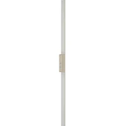 LED-Wandleuchte Demi L, sand, Aluminium, Höhe 144 cm, IP54