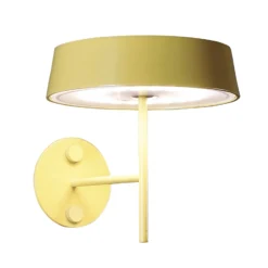 LED-Wandleuchte Miram mit Akku, dimmbar, gelb