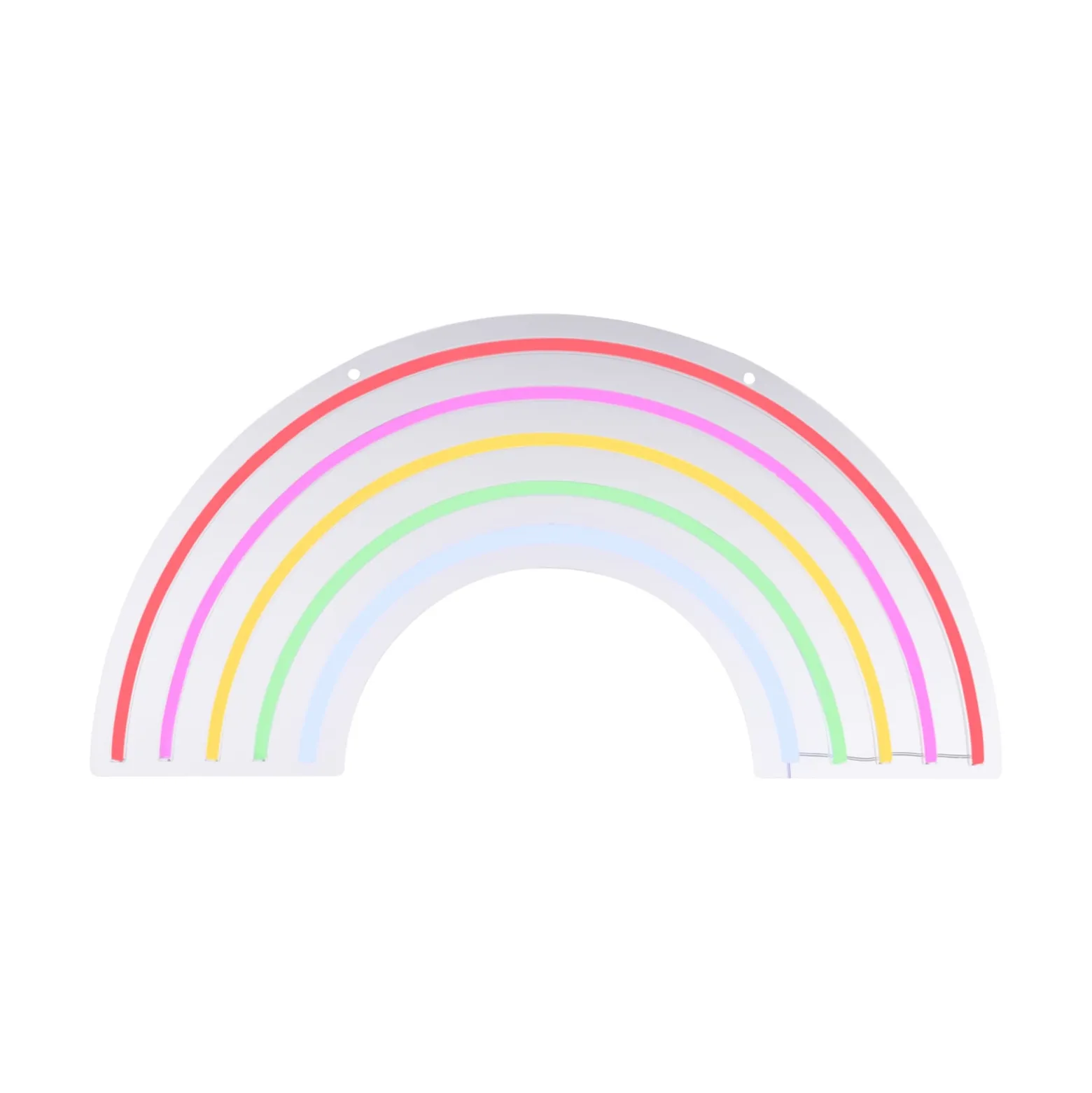 LED-Wandleuchte Neon Rainbow, USB
