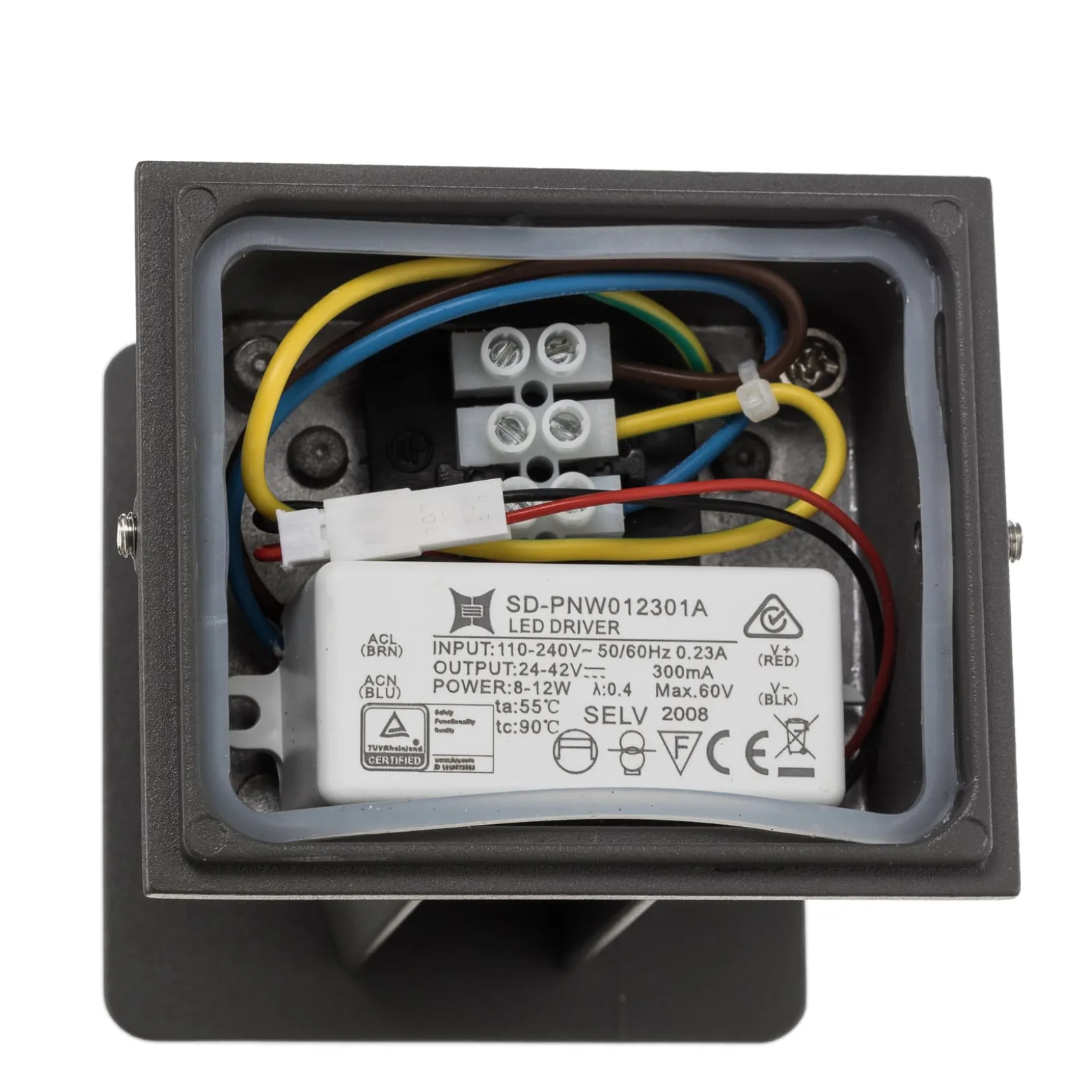 LED-Wandleuchte Scotty mit variablem Abstahlwinkel
