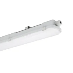 LED-Wannenleuchte RESISTO, lichtgrau, 120 cm, 17 W, 840 IP66