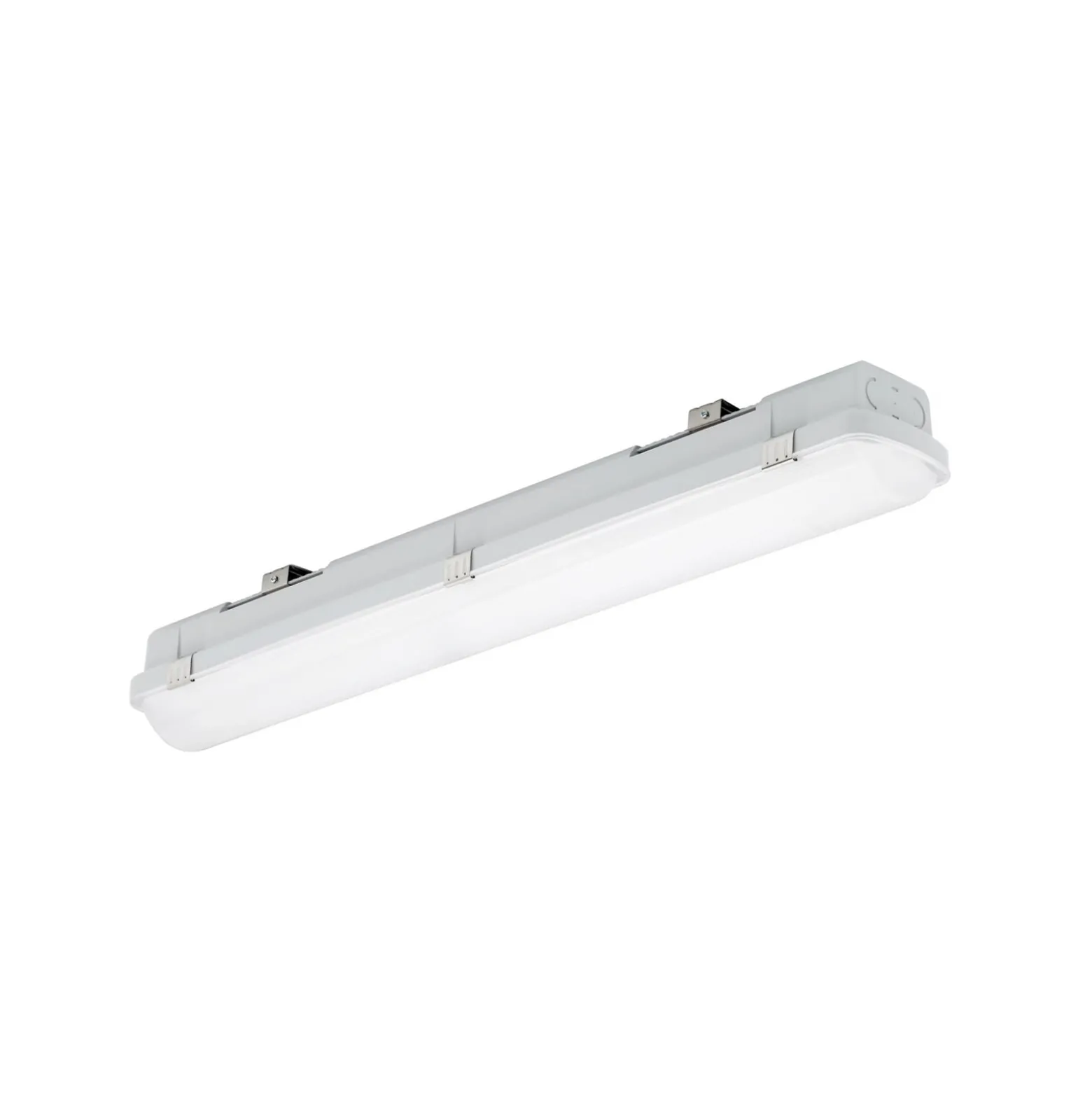 LED-Wannenleuchte RESISTO, lichtgrau, 65 cm, 15 W, 840, IP66