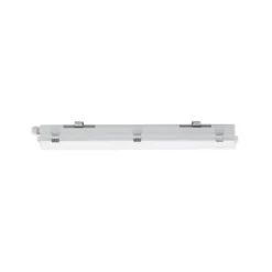 LED-Wannenleuchte RESISTO, lichtgrau, 65 cm, 15 W, 840, IP66