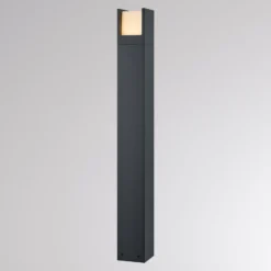 LED-Wegelampe FYNN-U, Höhe 85 cm, anthrazit, CCT IP65 on/off