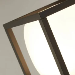 LED-Wegeleuchte Athens, IP54, schwarz, Höhe 65 cm, Metall