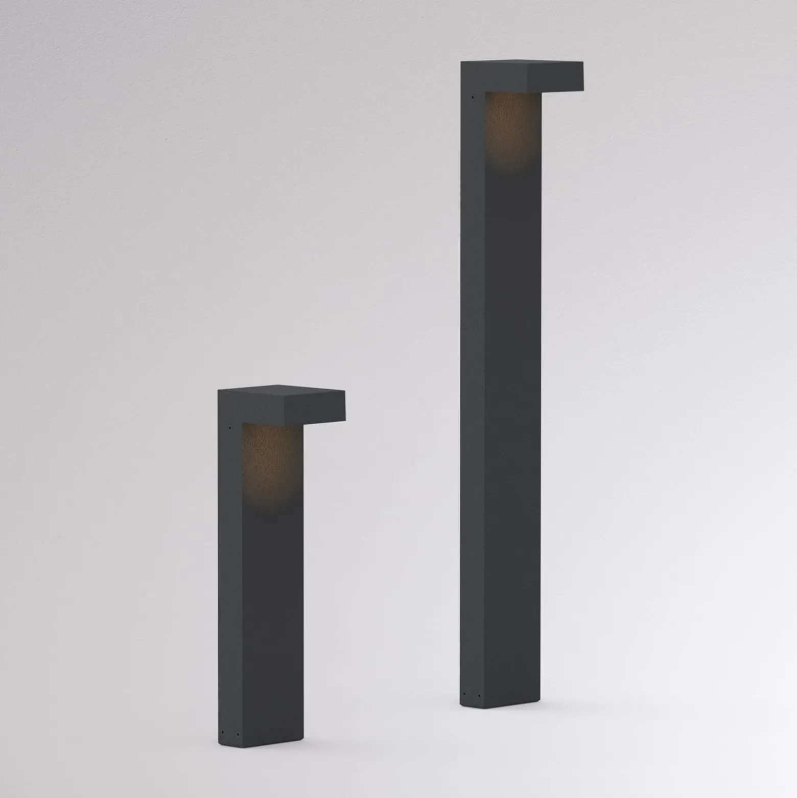 LED-Wegeleuchte ATO, Höhe 45 cm on/off anthrazit IP65 Metall