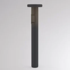 LED-Wegeleuchte CIRC, on/off, Steckdose anthrazit 82 cm IP65