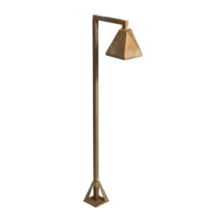 LED-Wegeleuchte Silva Edge, 80 x 19 cm, messing antik