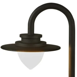 LED-Wegeleuchte Texas, IP54, graphitfarben, Höhe 80 cm
