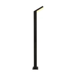 LED-Wegeleuchte Tucanae, grau, Höhe 100 cm, IP65, Metall