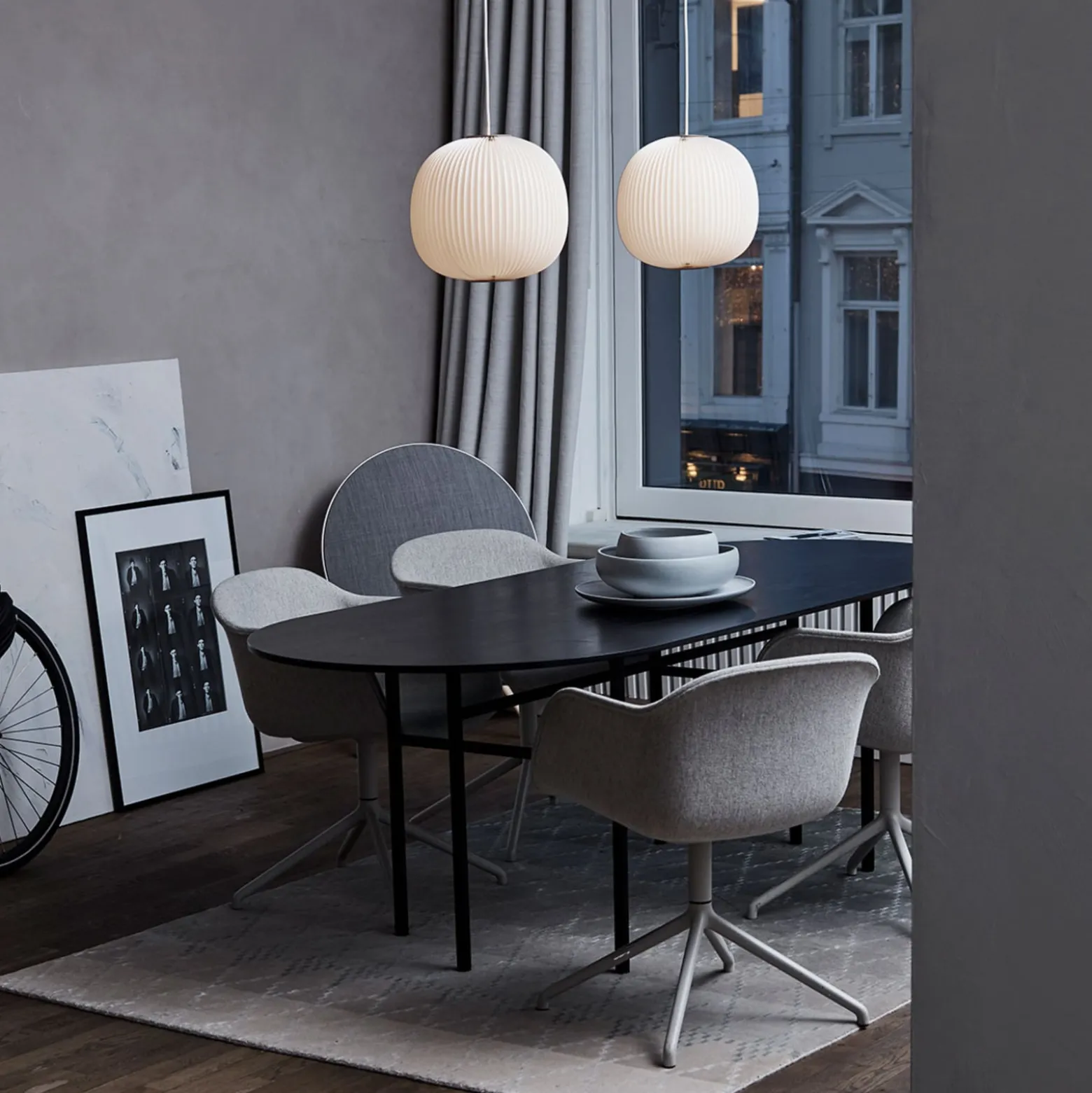 LE KLINT Lamella 3 - Designer-Hängelampe, alu