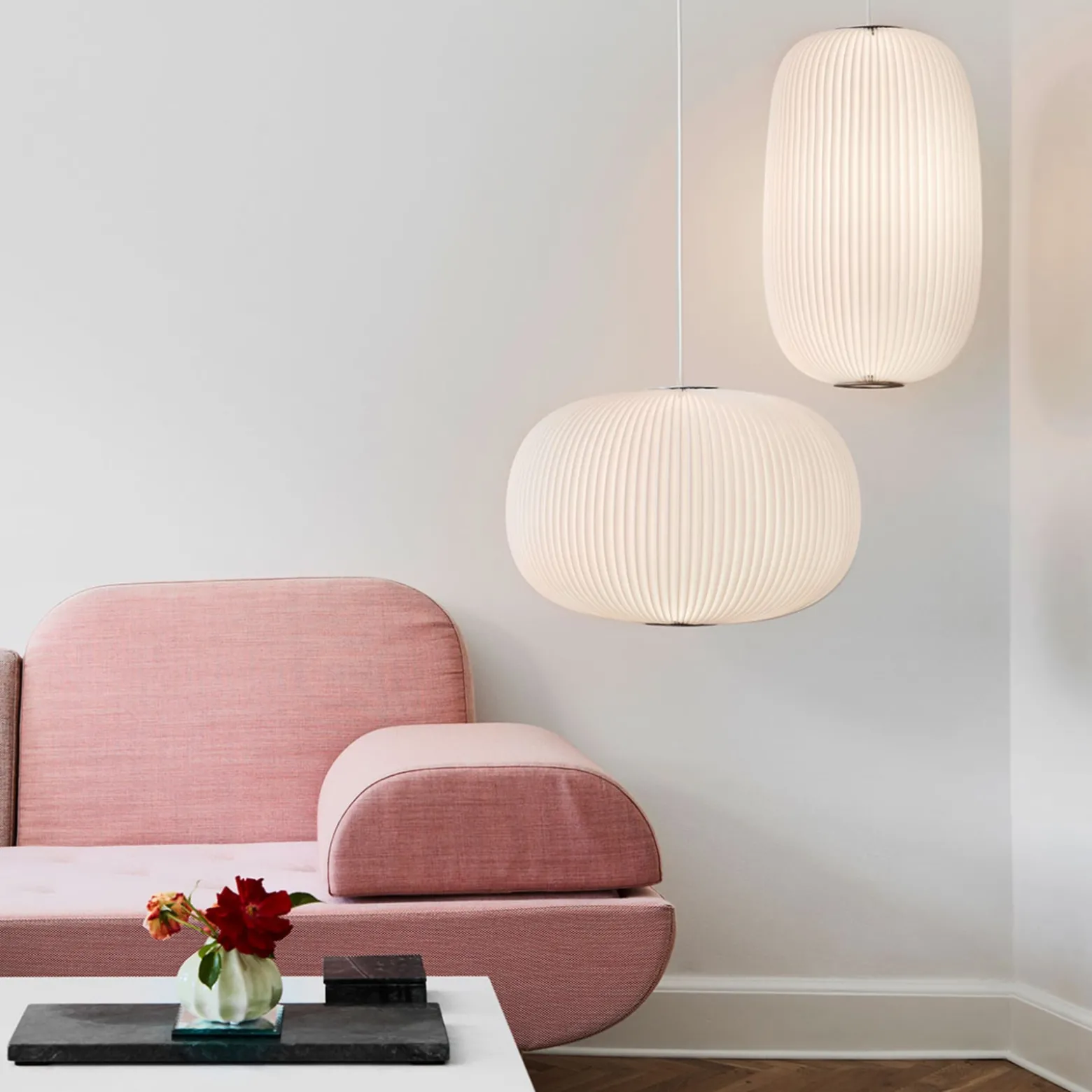 LE KLINT Lamella 2 - Designer-Hängeleuchte, alu