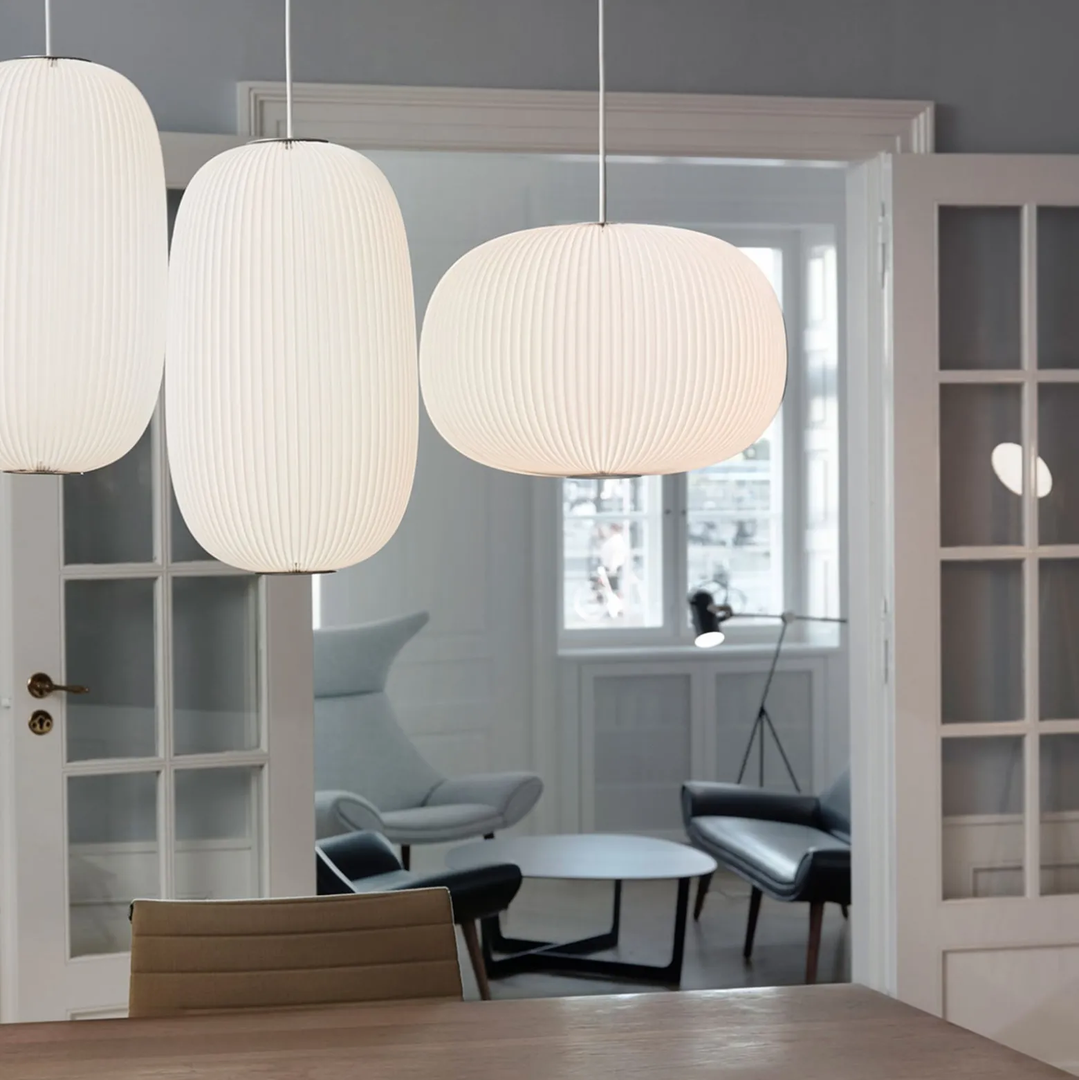 LE KLINT Lamella 1 - Designer-Hängeleuchte, gold