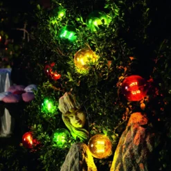 Lichterkette Biergarten 20 bunte LED-Birnen