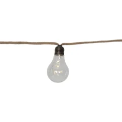Lichterkette Jutta Jute Batteriebetrieb 10 Birnen