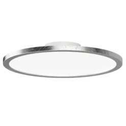 LIGHTME LED-Deckenleuchte Aqua Ø30,2cm blattsilber