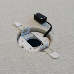 LIGHTME LED-Einbaulampe Aqua Plano IP44 schwarz