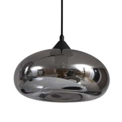 Lindby Arloris Pendellampe mit 3 Rauchglasschirmen