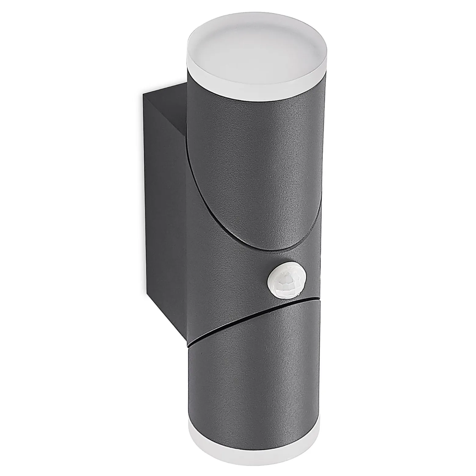 Lindby Aspyn LED-Außenwandleuchte, 2fl, Sensor