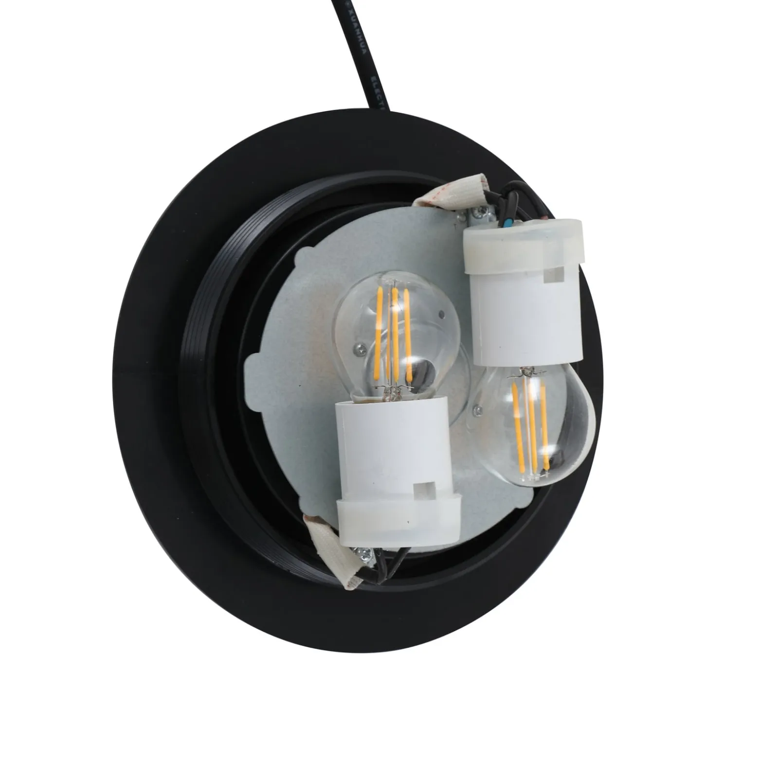 Lindby Außenbodenleuchte Arani, weiß, Kunststoff, Stecker