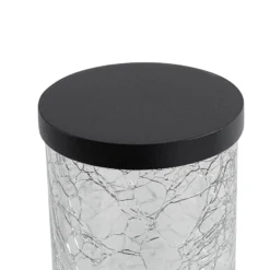Lindby Außenwandleuchte Gavros, schwarz, Aluminium, Sensor