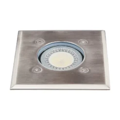 Lindby Bodeneinbauleuchte Insa, 11 x 11 cm, GU10, IP67