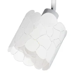 Lindby Deckenleuchte Aralena, weiß, 4-flg., Länge 97 cm